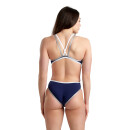 ARENA One Double Cross Back Navy White Silber 30