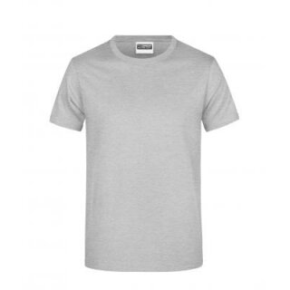 JN T-Shirt Herren Weiß Melliert XL