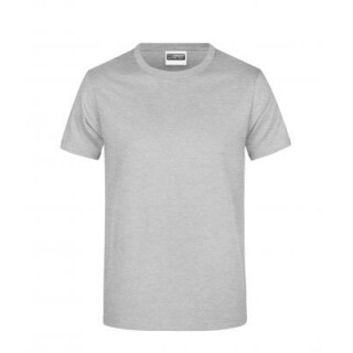 JN T-Shirt Herren Grau Melliert S