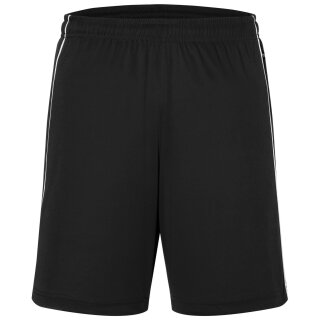 JN Synthetik Shorts Unisex Schwarz XL