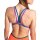 ARENA One Double Cross Back  Coral Purple Blue