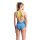 Girl`s ARENA Ondulation Swimmsuit Swim Navy-Soft Green