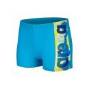 ARENA Boys Light Tricks Swim Short Turquoise Multi