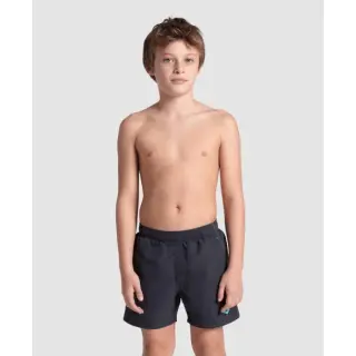 ARENA Boys Beach Boxer Solid asphalt-water